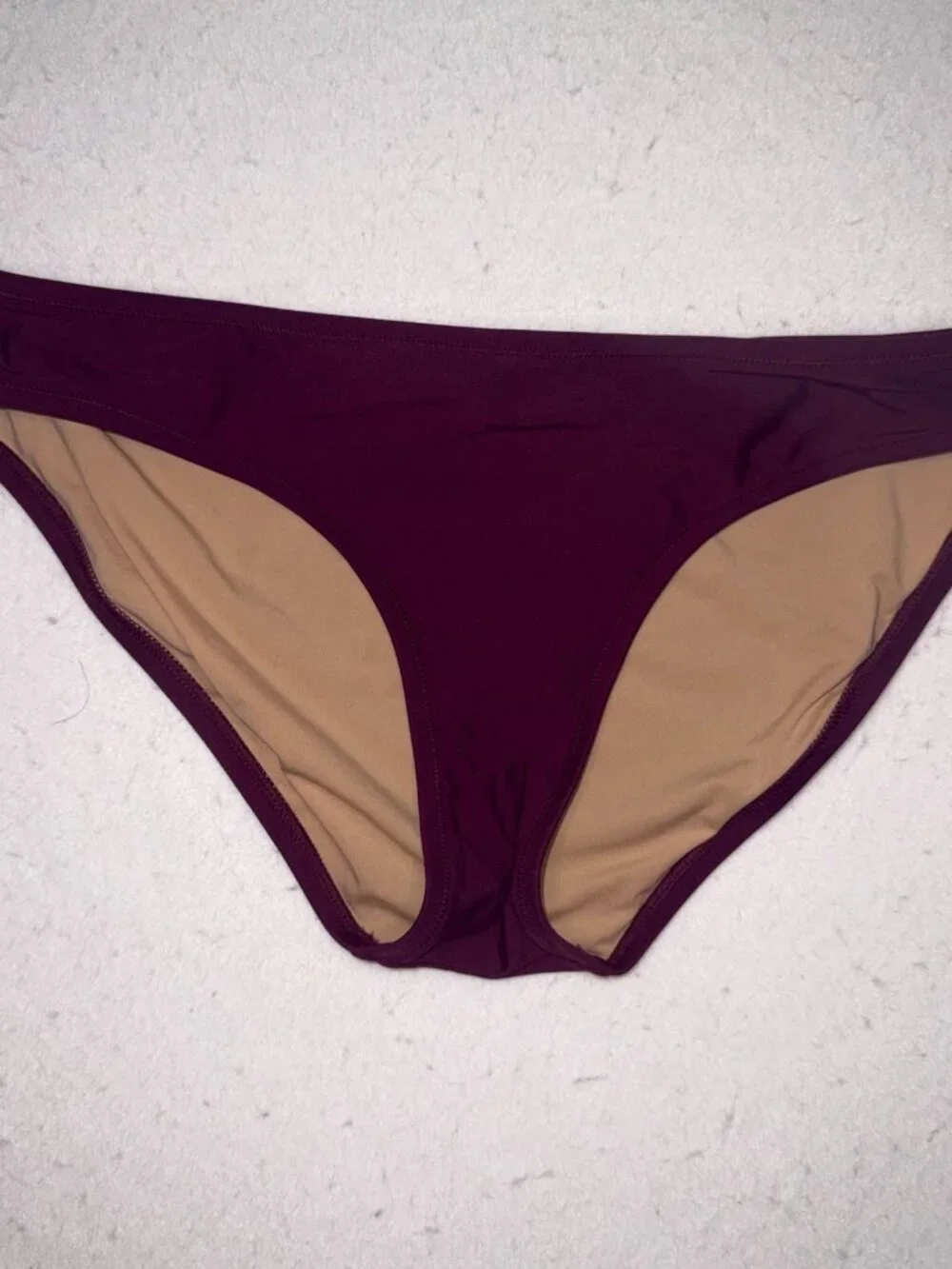 J.Crew Swimsuit Bikini Bottom Size Small Plum Deep Purple Size Small